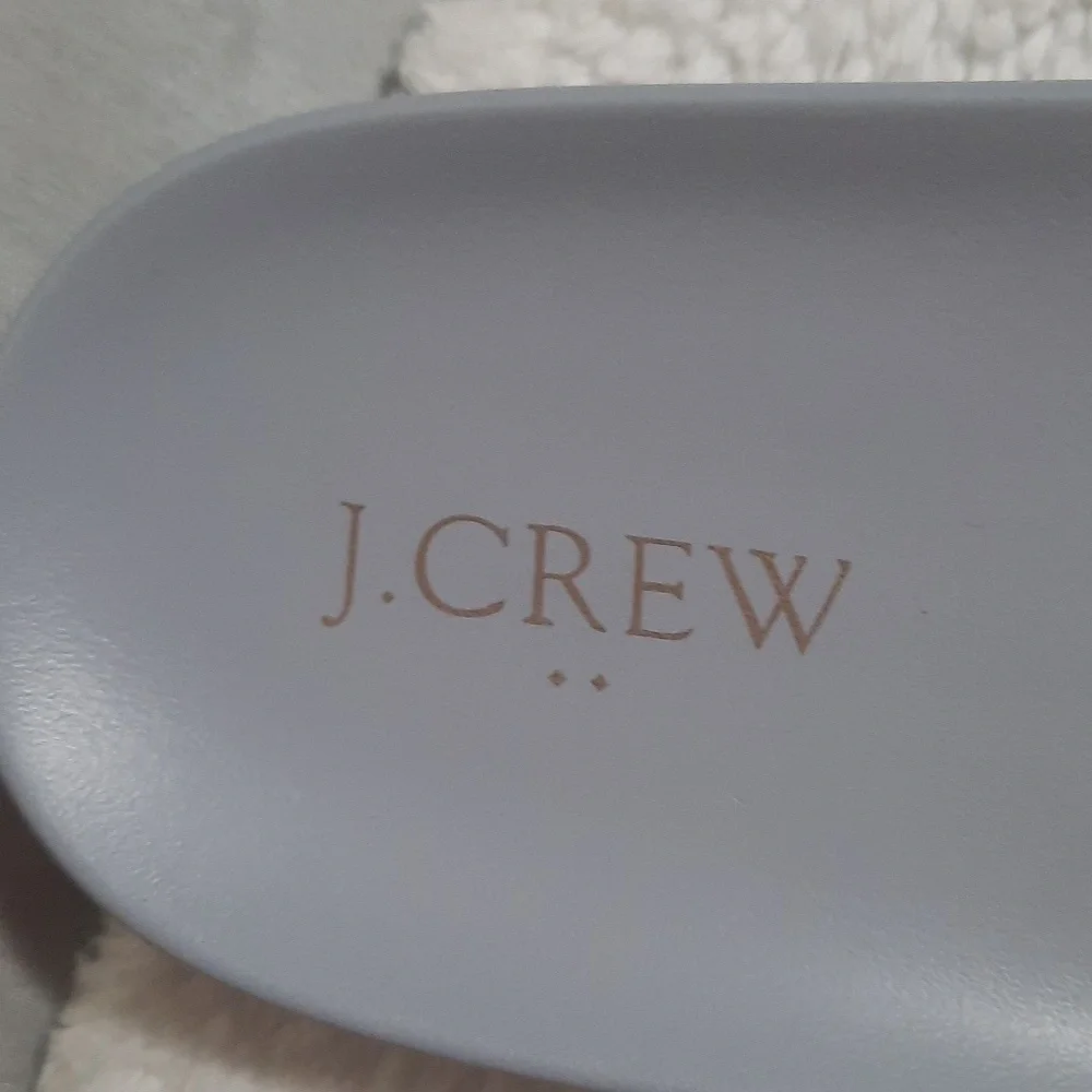J. Crew Women's Light Blue Crisscross Sandals